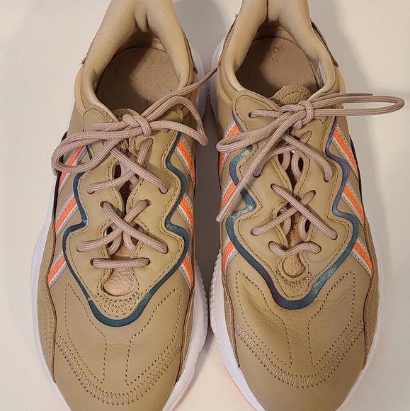 adidas ozweego women's‎ pearl/white size 7 nwot